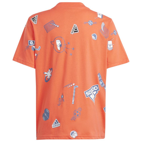 Adidas Παιδική κοντομάνικη μπλούζα J Bluv Tee